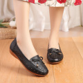 Middle aged Spring and Autumn Comfortable Leather Shoes
