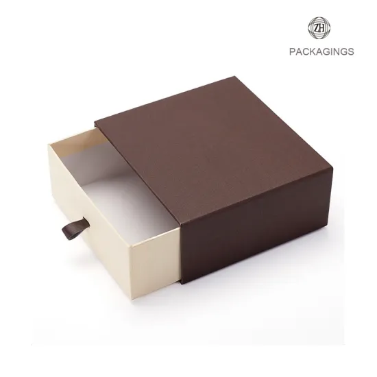 Custom made sliding drawer box for belt