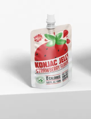 Delicious, Sugar-Free, Low-Calorie Fruit Flavor Jelly: A Zero-Sugar, Low-Carb Dessert Drink