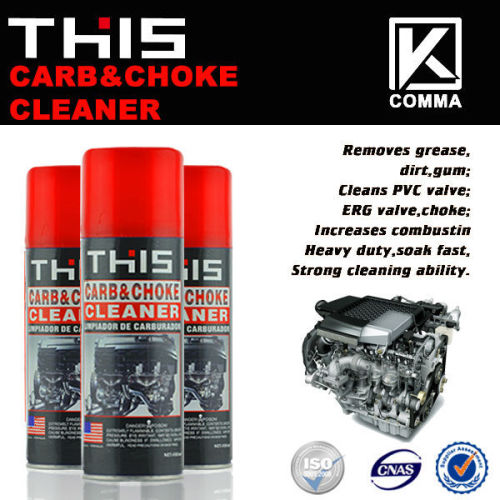 Iso9001 Oem 450ml Aerosol Carb & Choke Cleaner, Msds Carburetor Cleaner