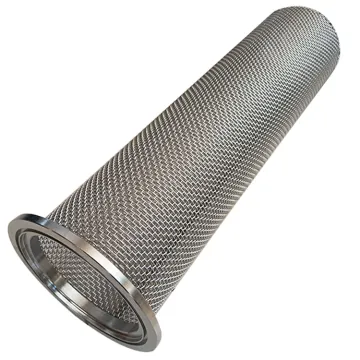 Stainless Steel 304 316L Woven Mesh Water Filter Cartridge for Filtration
