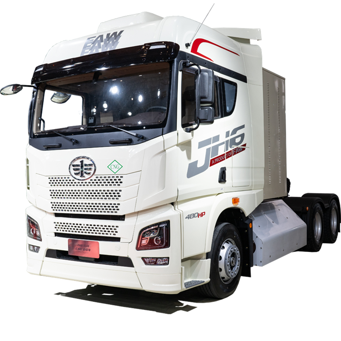 Versatile JH6-CNG Truck Built for Long-Distance Performance