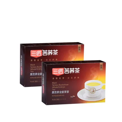 Chinese Tea High Quality Black Buckwheat Tea Whole Germ Tea
