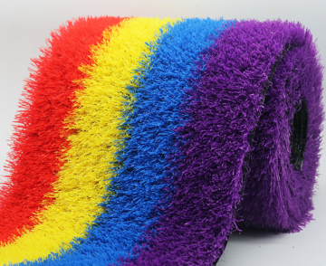 Red purple landscape turf artificial grass synthetic lawn