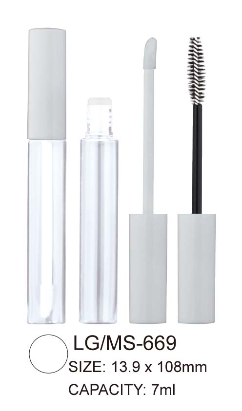 Plastic Round Lip Gloss Tube