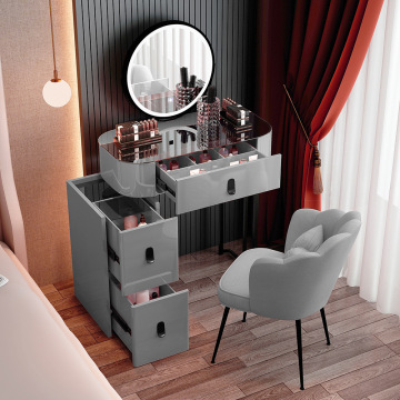 2025 YD Stylish Modern Beautiful Girls Wireless Charging Bedroom Dressing Table