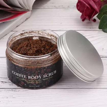 coffee exfoliating whitening scrub for body