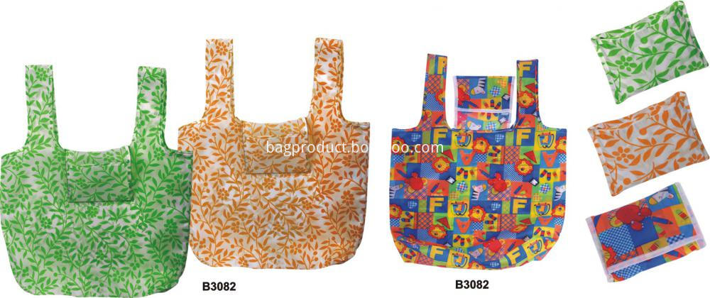 Polyester Foldable Handbag Shopping Bag