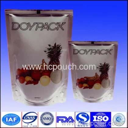 Heat Seal Food Stand Up Pouch 