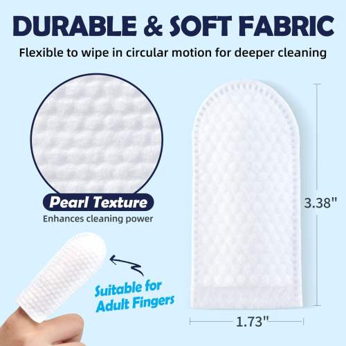 Khăn lau ngón tay làm sạch tai chó không gây dị ứng tự nhiên tùy chỉnh