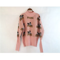 Cashmere Sweater Knitted Coat Long Cotton