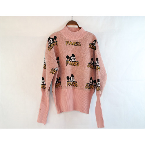 Pull de cachemire Mabet en tricot coton long