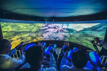 2015 Galactic Professional 6 DOF motion theater,7D simulator cinema