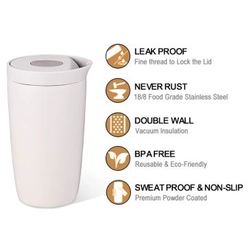 Condensation-proof and Direct sip Insulated Cup