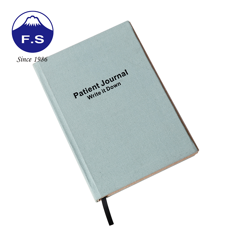 Fabric Hardcover Print Customized Pages For Journal