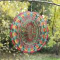 Mandala Wind Spinner for Outdoor Garden