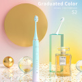 SEAGO Electric Sonic Toothbrush Ultrasonic Clean Teeth Tooth Brush Best Gift Beutiful Tooth Brush With 3 Replacement Heads