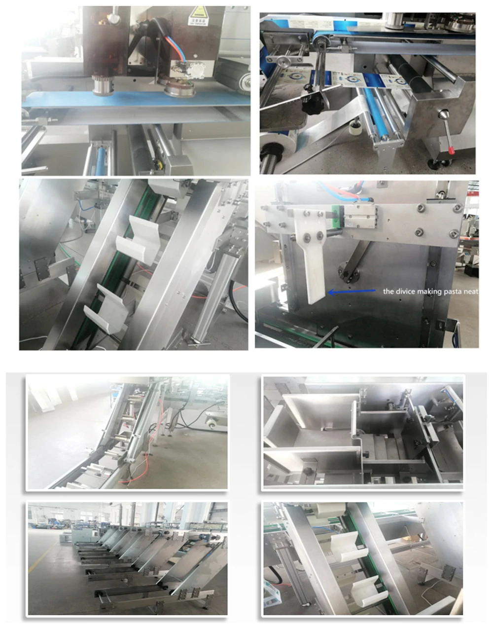 Fully Automatic 200g/500g Spaghetti/Stick Noodle Weighing Plastic Bag Packaging Machine