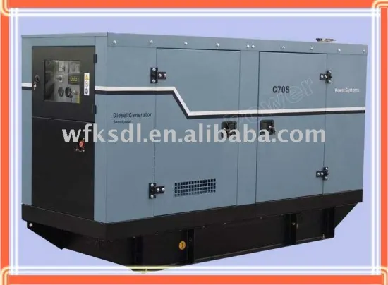 with CE,ISO Weichai Ricardo 24-200kw silent diesel generator