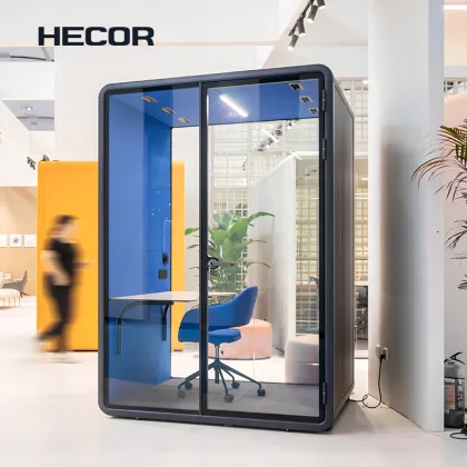 Compact Meeting Pod for Two People