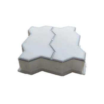 Double S-Shaped Concrete Moulds for Walk Paths and Stepping Stones