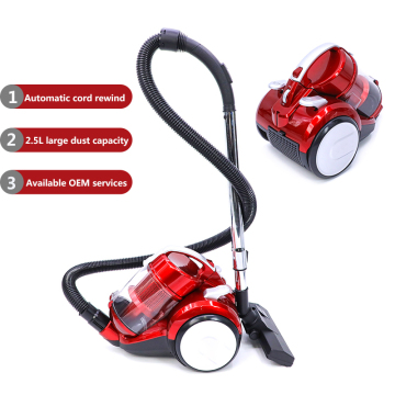 High Power Corded Bagless Cyclonic Canister Vacuum Cleaners 700W/1400W/2000W