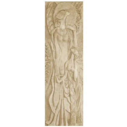 Brown Decorative Ceiling Panels Boards , Stone Wall Background