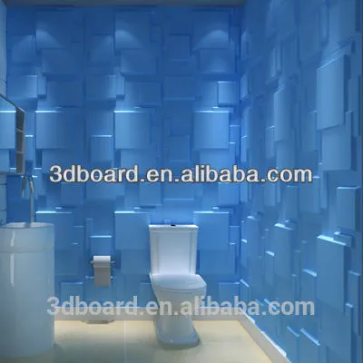 bathroom waterproof pvc decoratoin emboosed building material