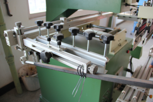 Long tube screen printer voor fietspomp, battledore, speelgoed