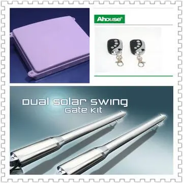 KIT SET GATE GATE SWING DOUBLE 230V AUTOMATIC OPENER MOTOR FAAC NICE C
