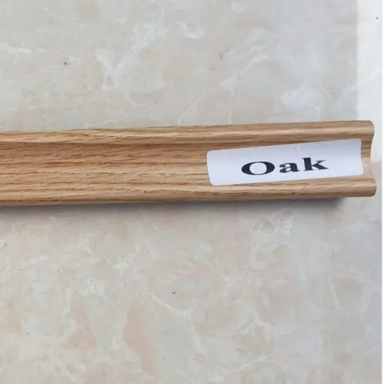 Water-proof smooth hot pressing mdf scotia moulding wooden T moulding