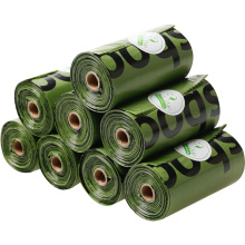 High Quality Green biodegradable dog poop bags