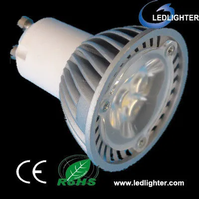 White 3w High Power Gu10 Led Spot Light Bulbs With 3years Warranty,ce And Rohs