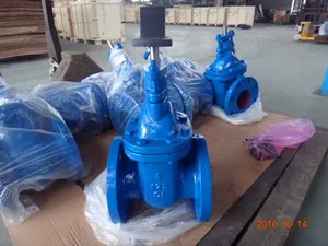 Cast iron125LB Non Rising Stem Gate Valve With Nut OPERATOR