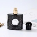 30ml bo'sh stakan atirlari qora qopqoqli shisha