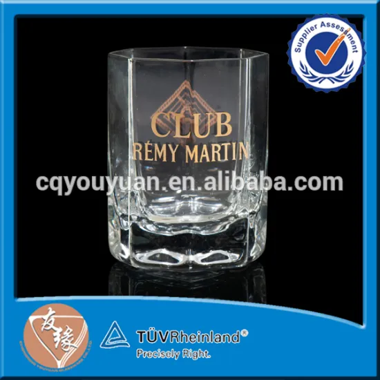 Wholesale 10oz High Quality Double Wall Cold Whisky Glass