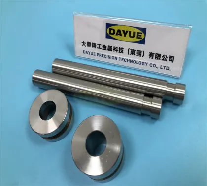 Punches and molds for pressing pharmaceutical tablets