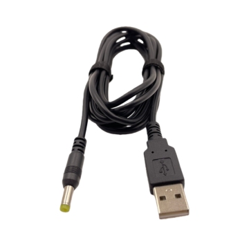 Φ4.0x1.7mm DC plug to USBA male