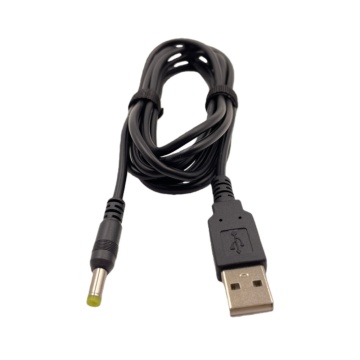 Φ4.0x1.7mm DCプラグ - USBAオス