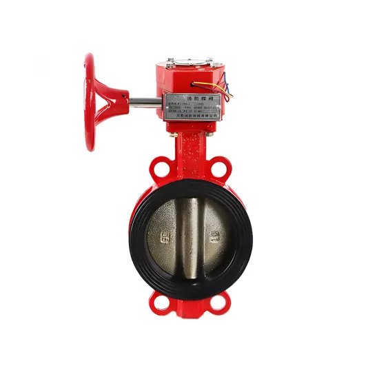 Ductile Iron Wafer Turbine Butterfly Valve