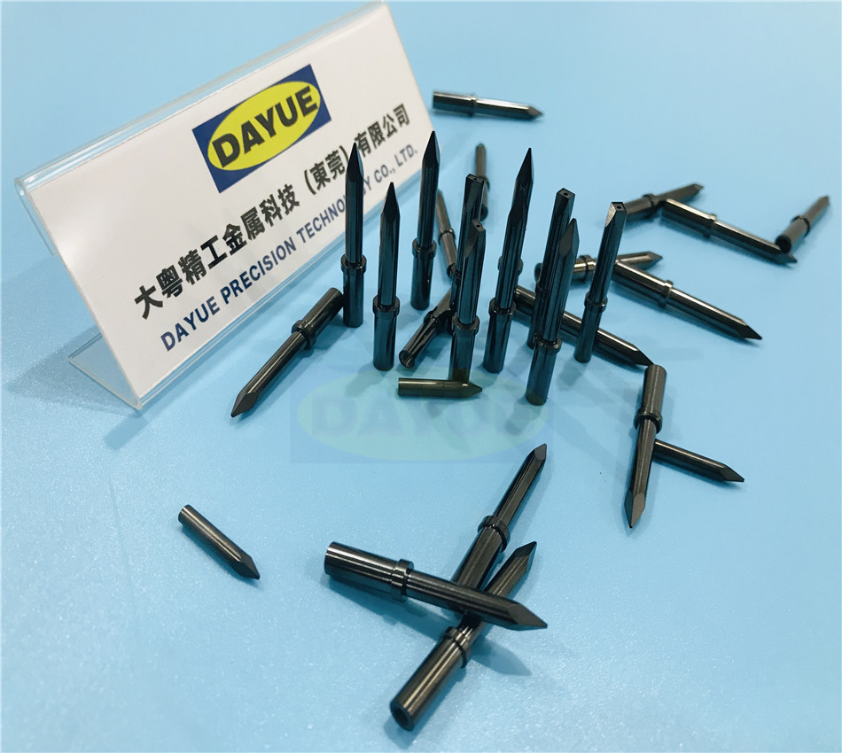 Plastic mold ejector and punch with DLC coating
