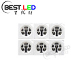 5050 SMD LED Cyan LED 490nm Trzy chipy