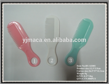 Professional colored fashionable baby hair comb