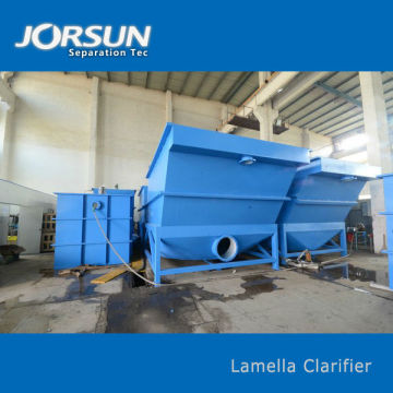 Lamella Sedimentation Clarifier for waste water treatment