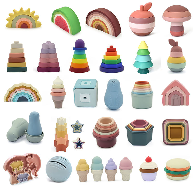 silicone stacking toy MFZ-G018
