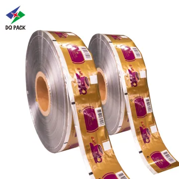 Plastic flexible packaging film rolls