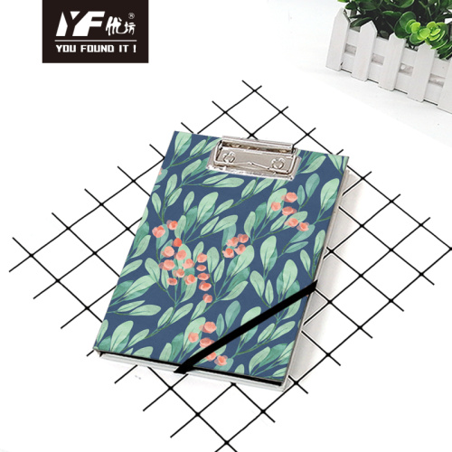 Daily Planner Notebook Leaves style A5 clipboard with notebook Manufactory