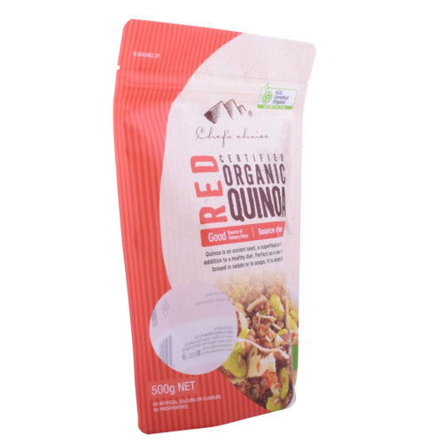 100% Food Grade Stand Up Pouch Plastic Bags