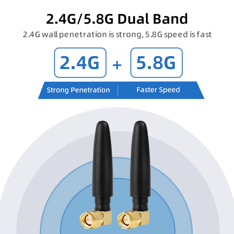 2.4 5.8g small glue stick antenna 2