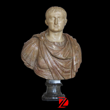 Marble Julius Caesar bust sculpture